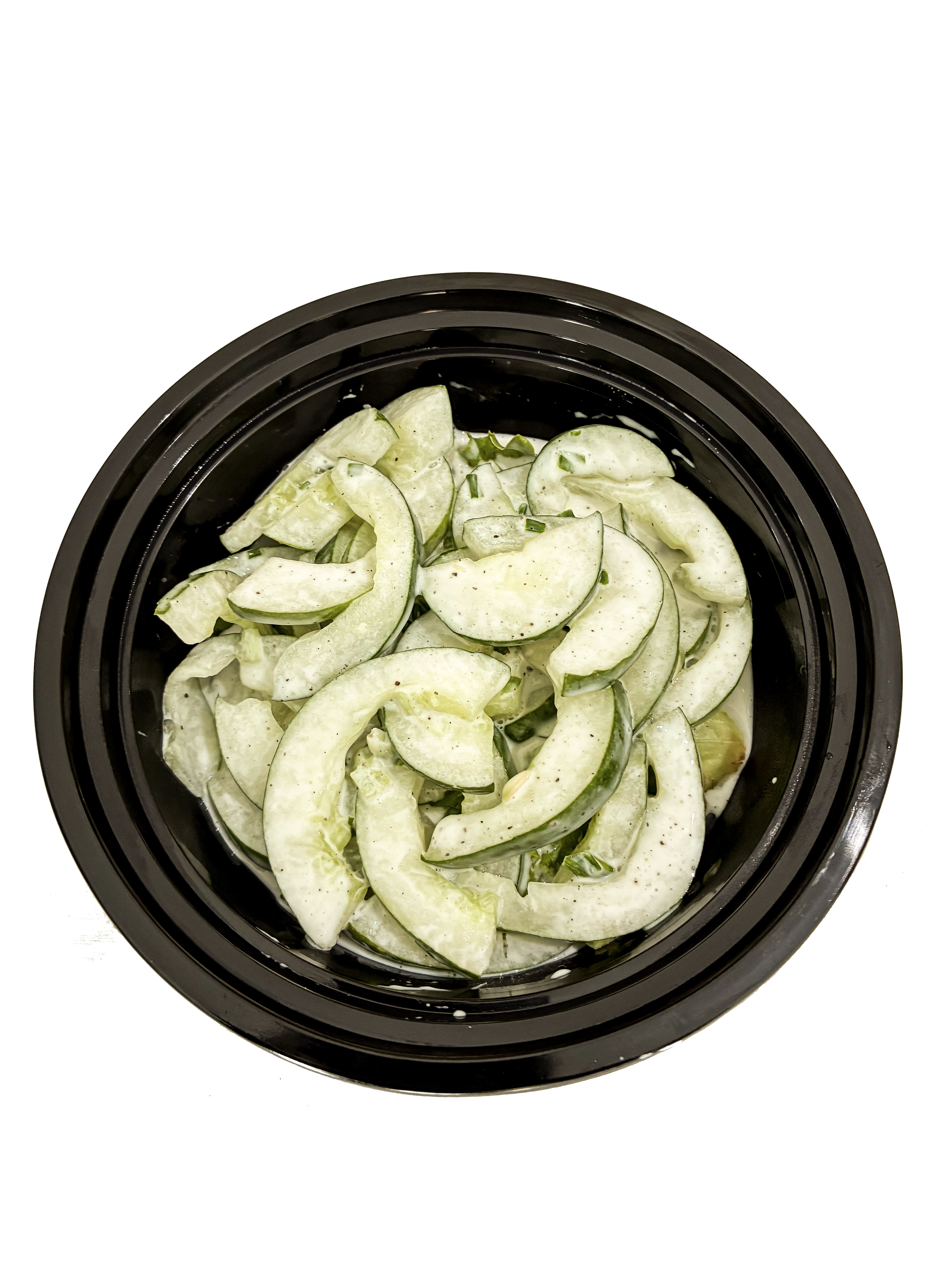 Salade de concombre à la crème