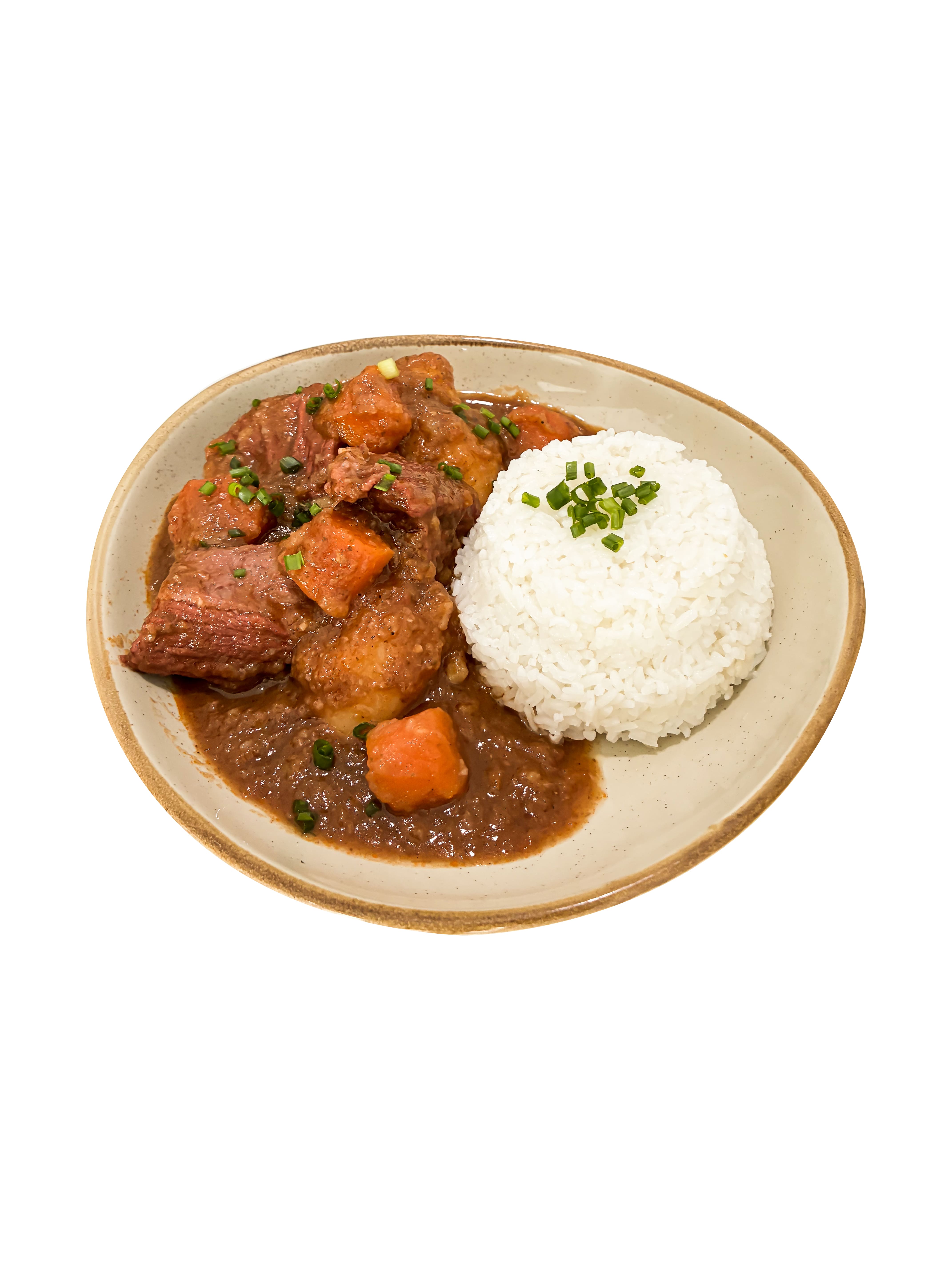 Ragoûts de viande + riz