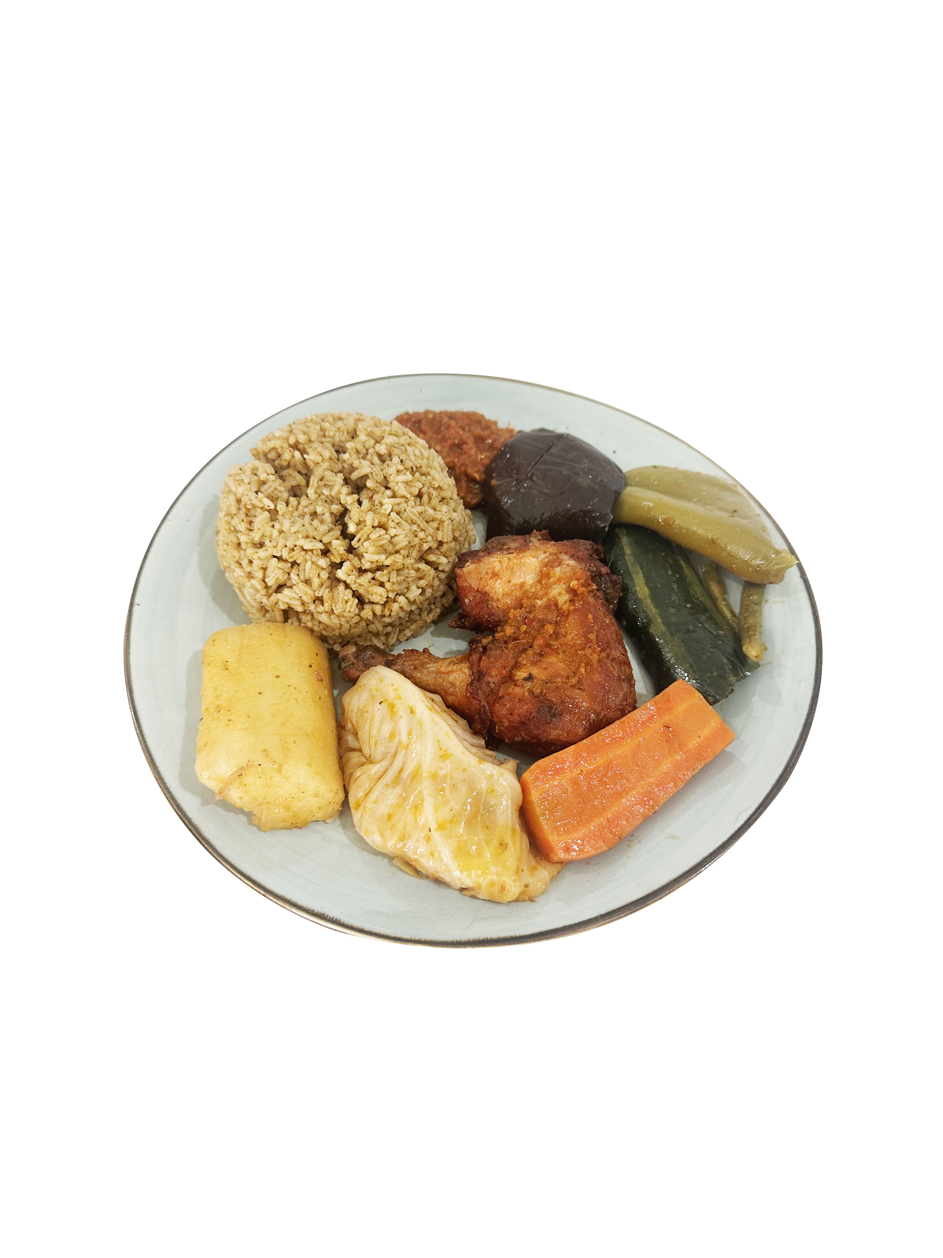 Tiep au poulet + riz