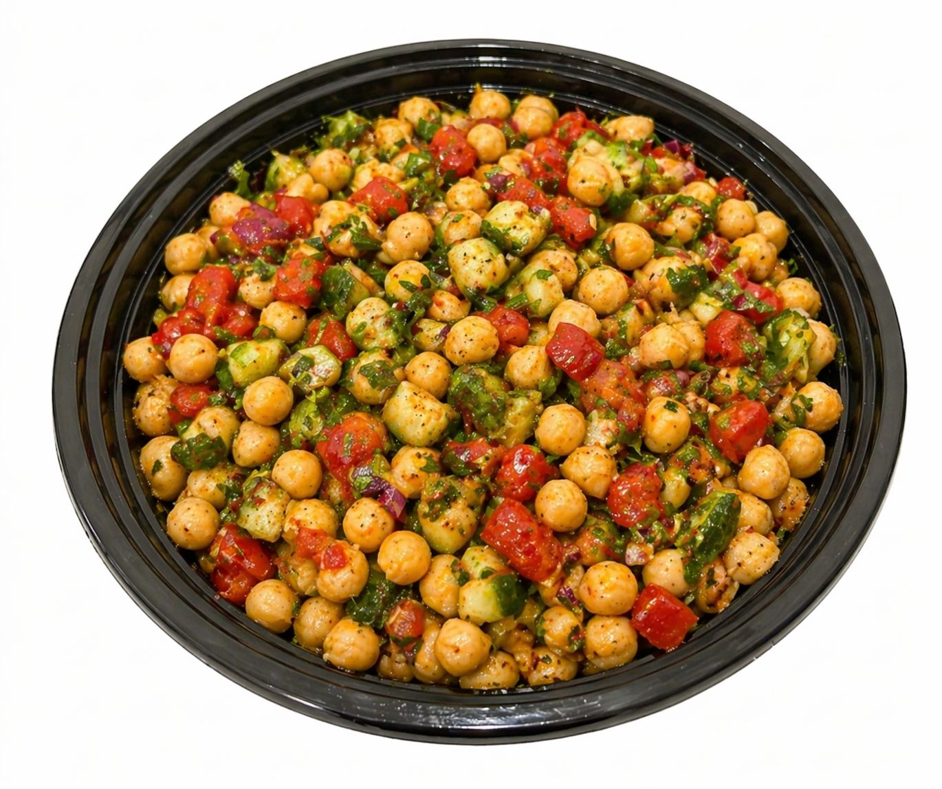 Salade de pois chiches Marocaine