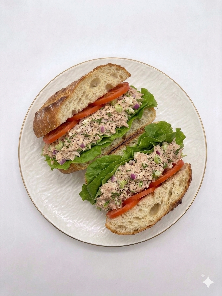 Sandwich au thon