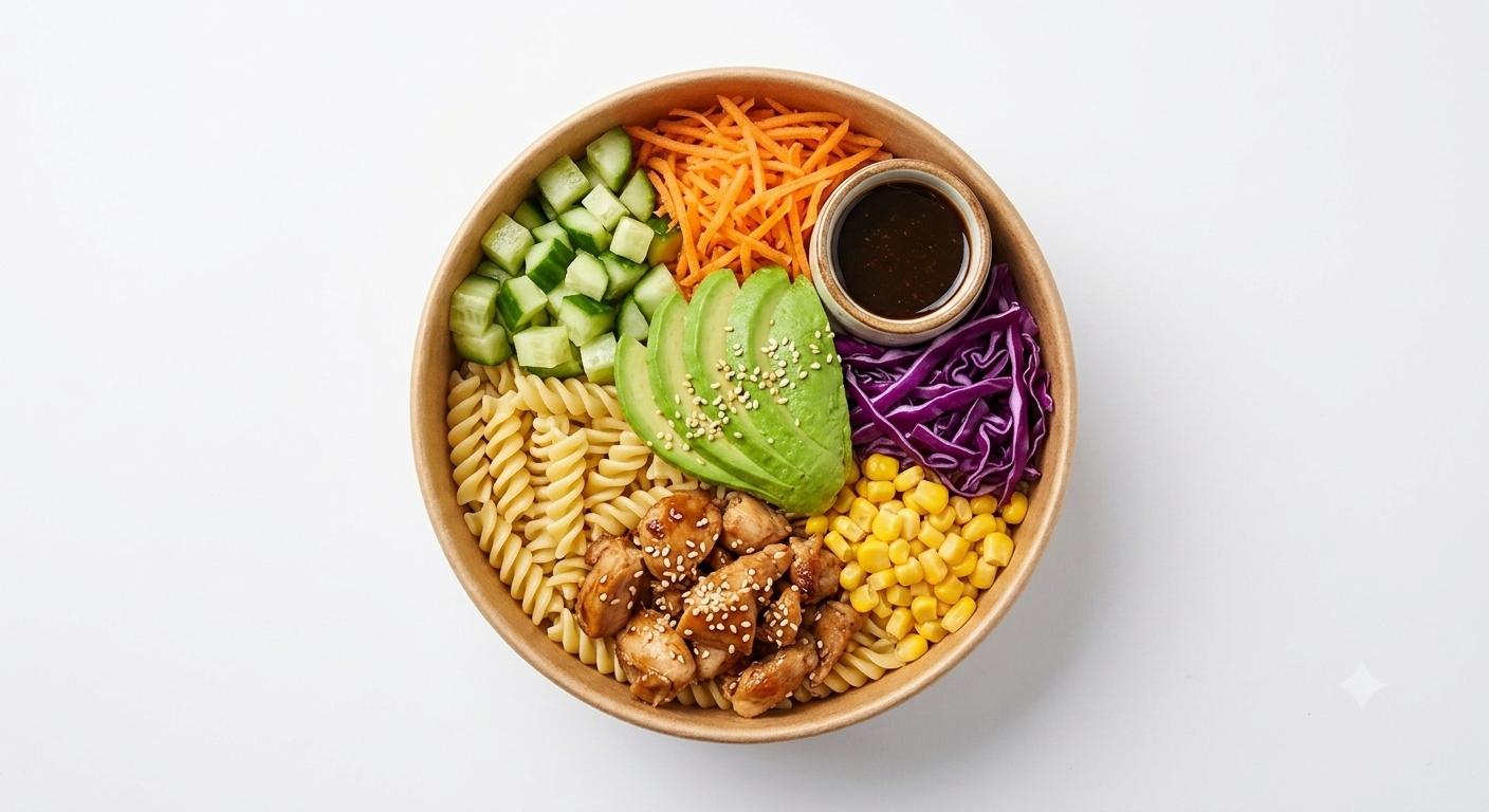 Bowl pâtes chicken